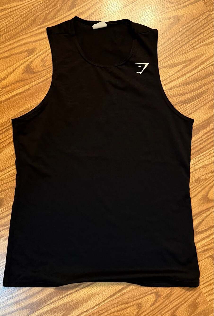 Gymshark Critical men's Tank Black Sleeveless Workout Shirt Size Small